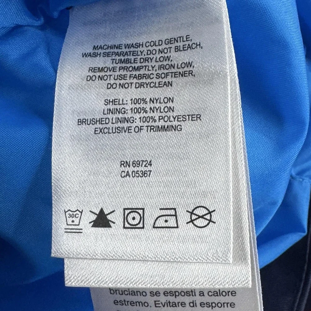 Columbia Bugaboo Ski Jacket Kids 8 Blue Omni-Tech Waterproof Winter Insulated